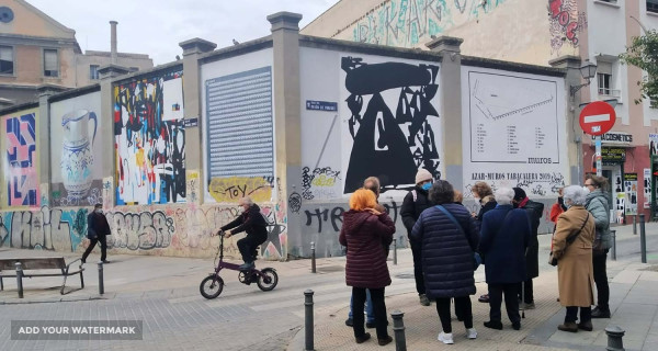 Street art tour in Madrid