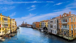 Nederlandse reisleidster in Venetië Marian Muilerman